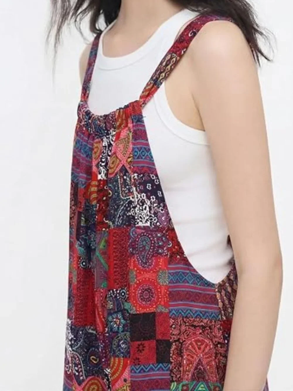 Womens Rompers Short Jumpsuit (L) - Picture 4 of 5
